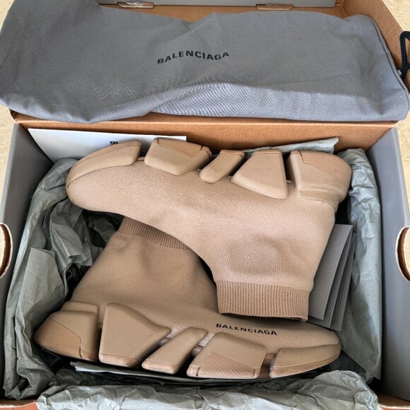 Balenciaga Speed 2.0 stretch-knit high-top sneakers - Picture 7 of 9